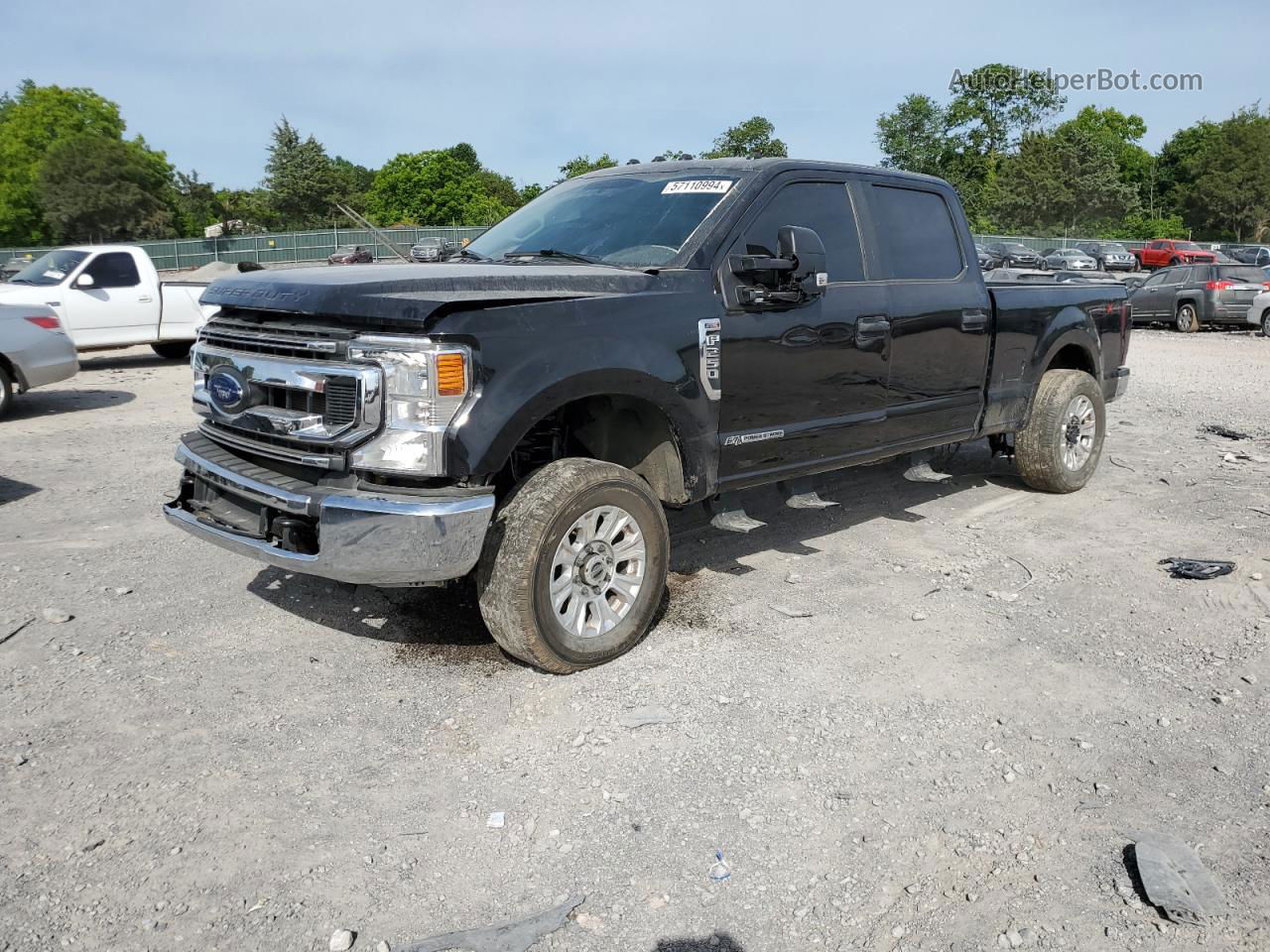 2020 Ford F250 Super Duty Black vin: 1FT7W2BT8LEE03313