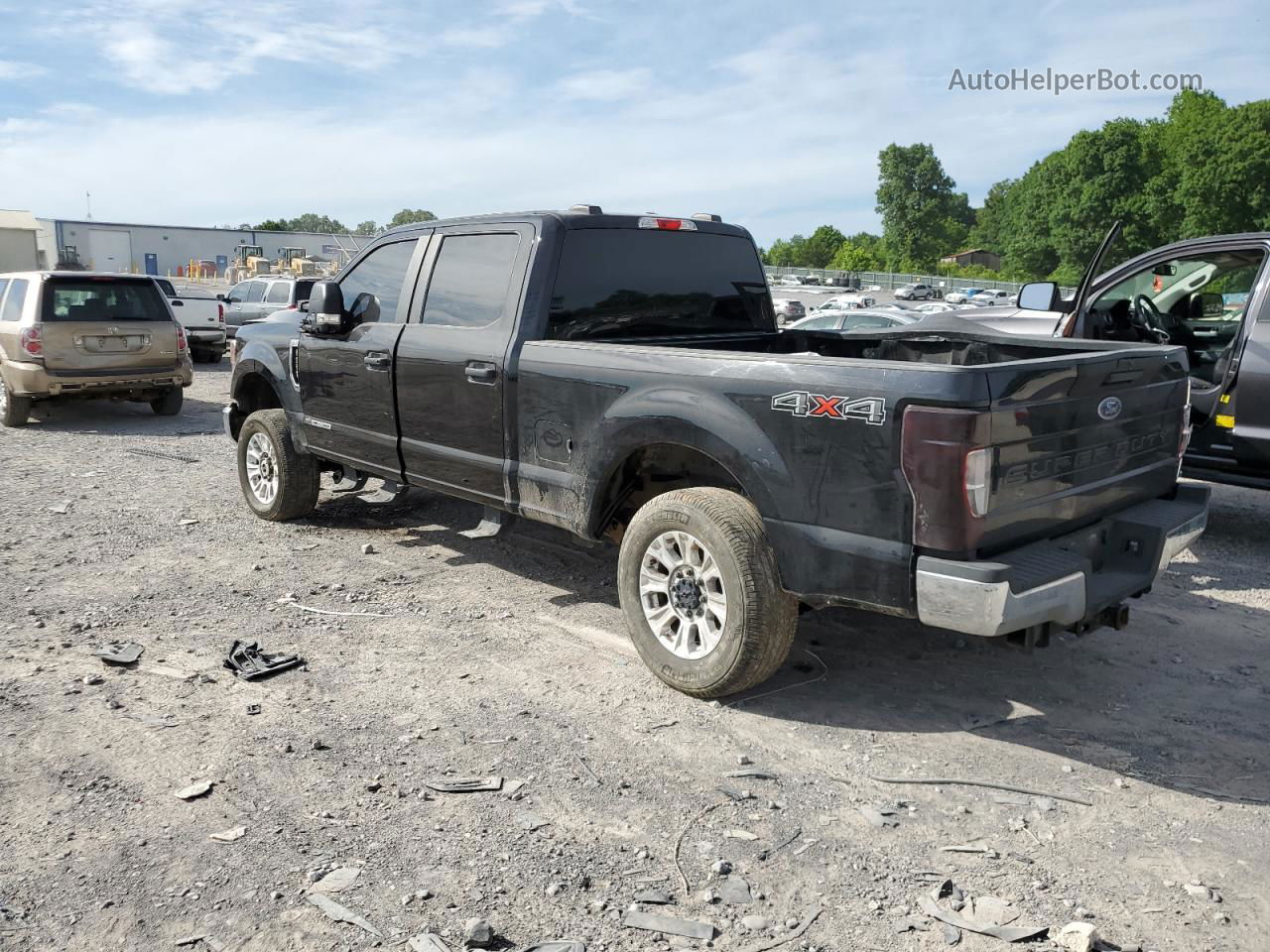 2020 Ford F250 Super Duty Black vin: 1FT7W2BT8LEE03313