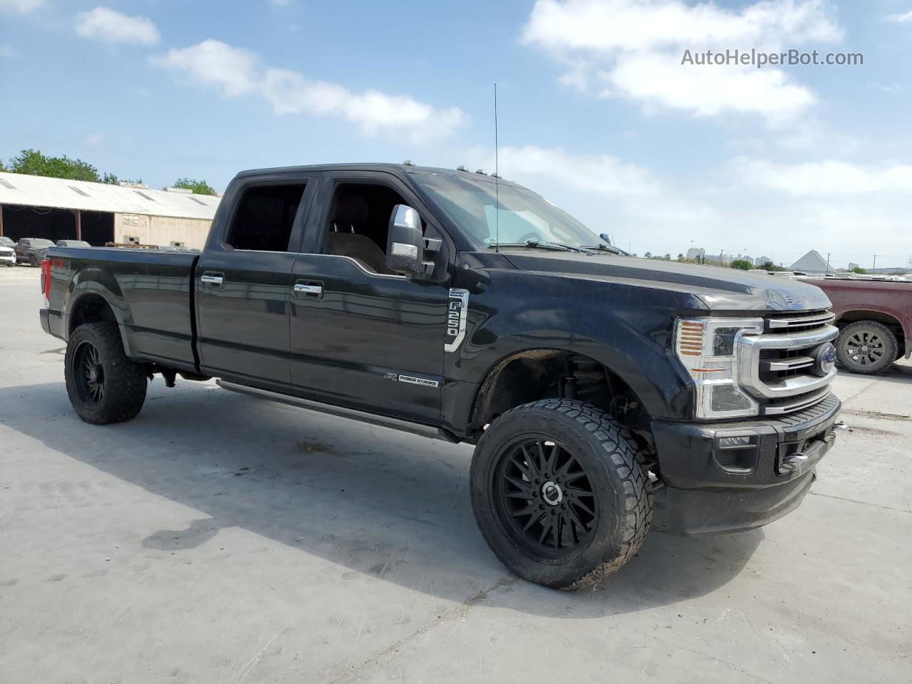 2020 Ford F250 Super Duty Черный vin: 1FT7W2BT8LEE57162