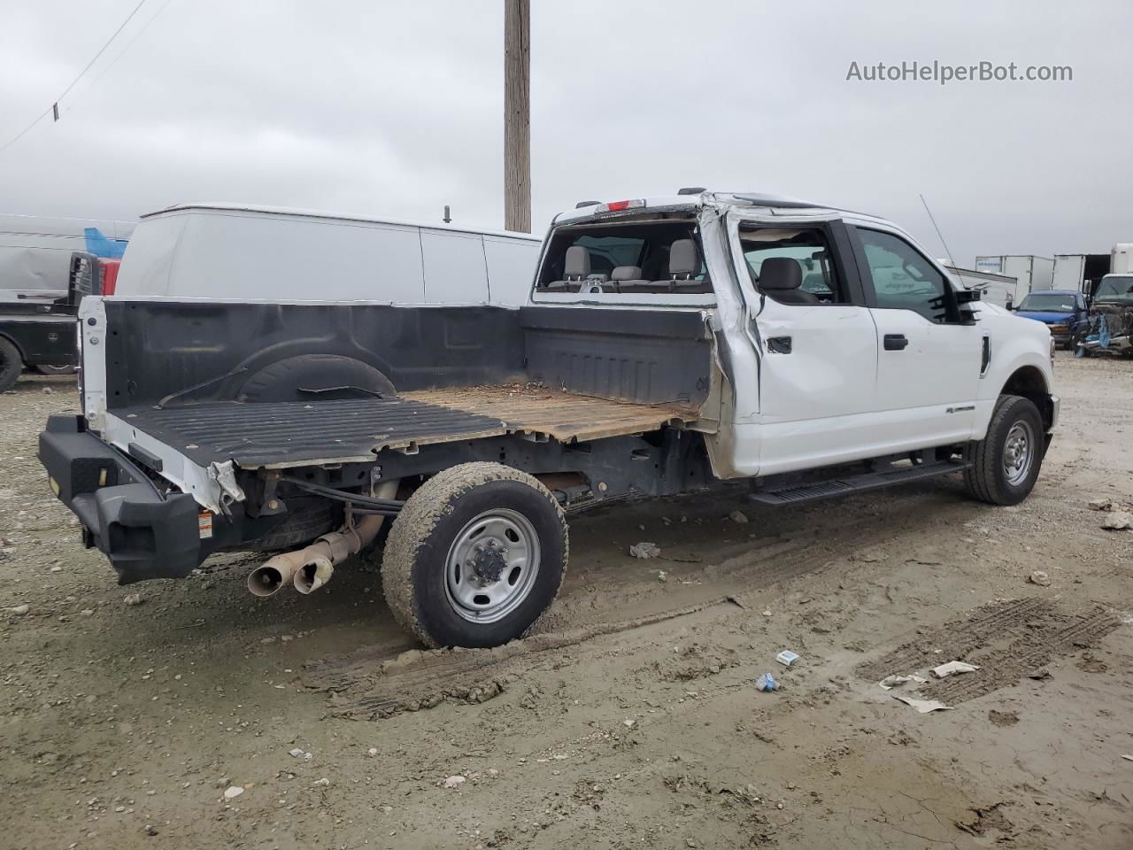 2020 Ford F250 Super Duty Белый vin: 1FT7W2BT8LEE75676