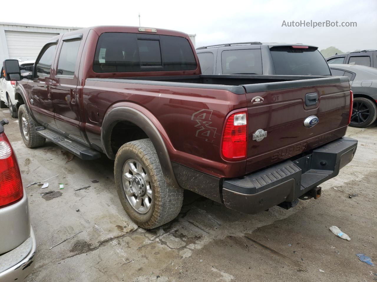 2016 Ford F250 Super Duty Brown vin: 1FT7W2BT9GEA88334