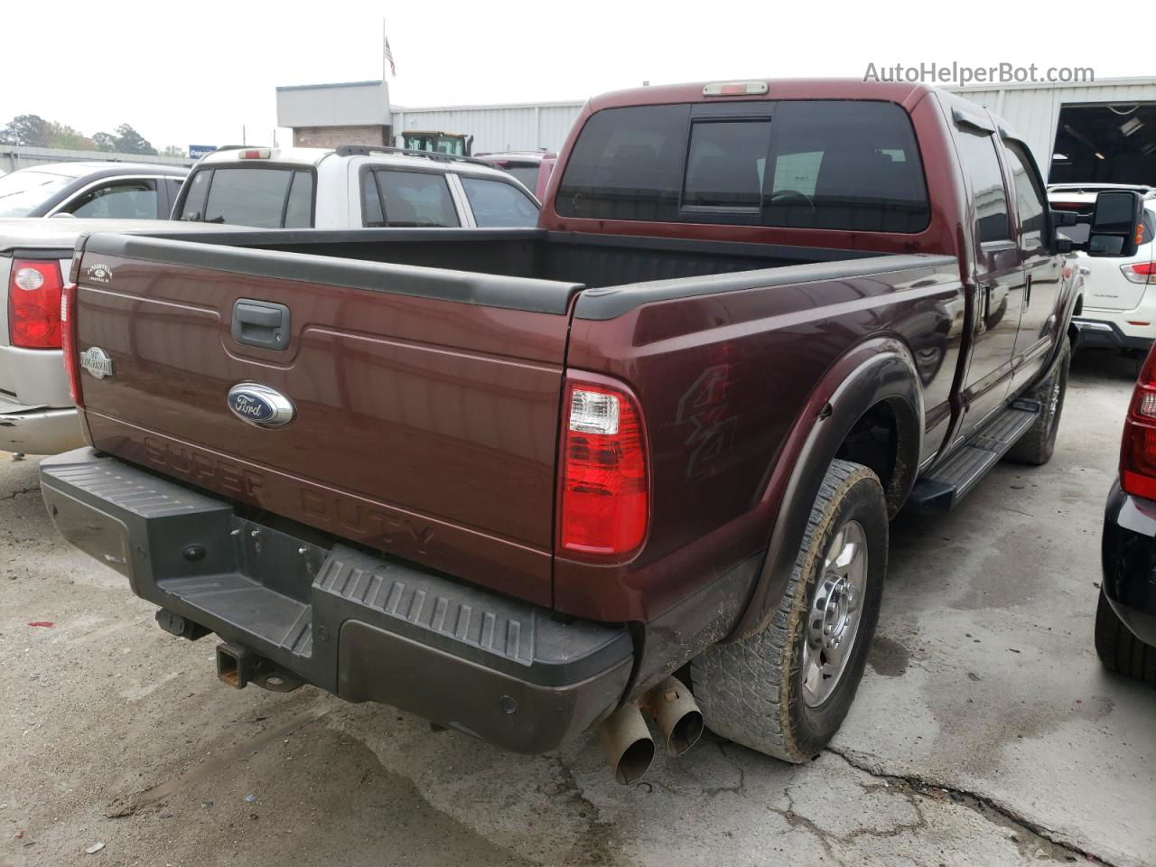 2016 Ford F250 Super Duty Brown vin: 1FT7W2BT9GEA88334