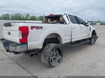 2018 Ford F-250 Lariat White vin: 1FT7W2BT9JEB04698