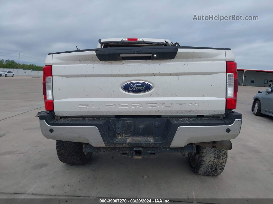 2018 Ford F-250 Lariat White vin: 1FT7W2BT9JEB04698