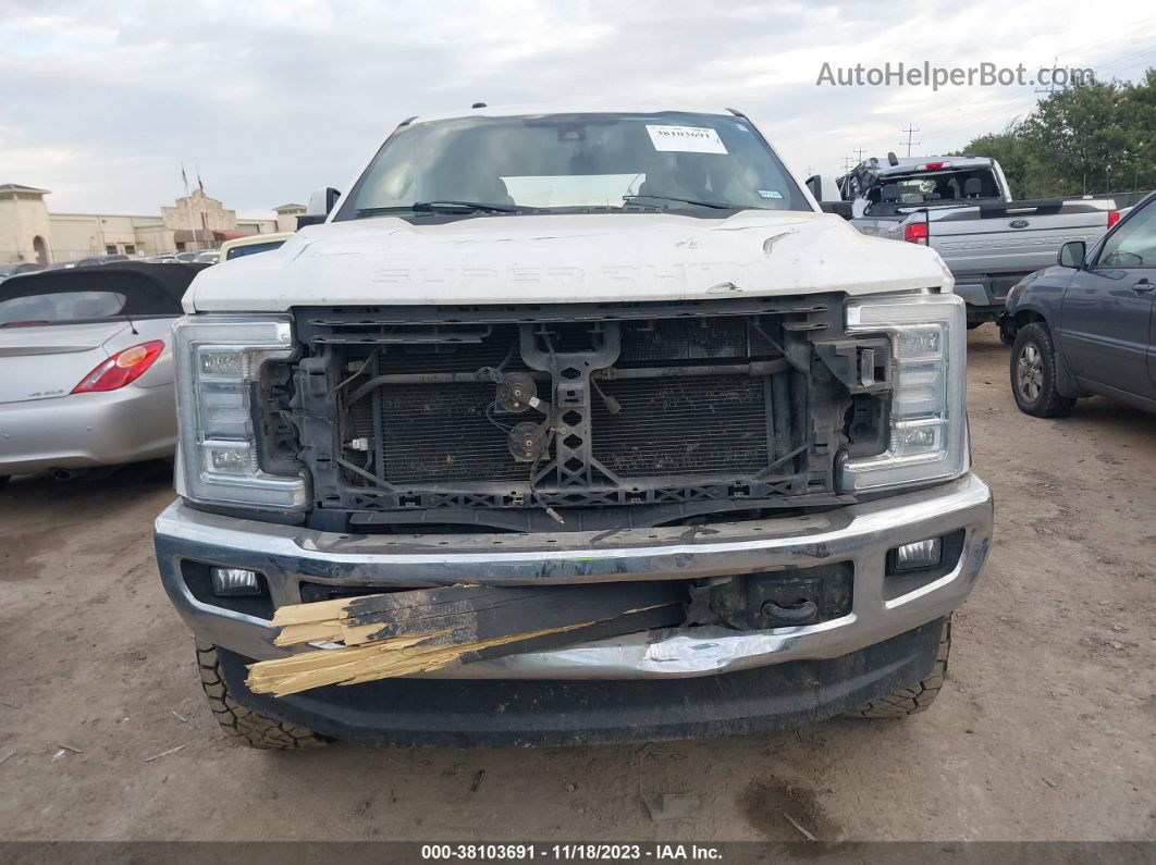 2018 Ford F-250 Lariat White vin: 1FT7W2BT9JEC55766