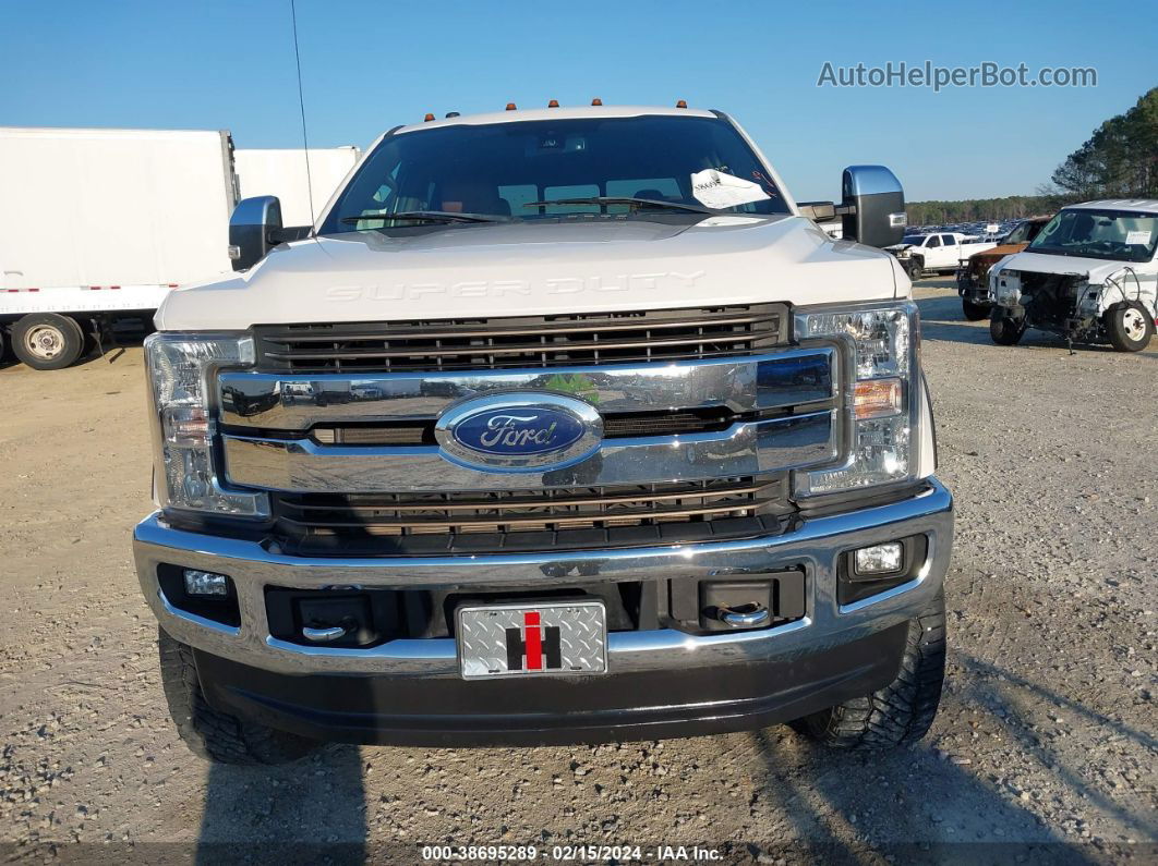 2018 Ford F-250 King Ranch White vin: 1FT7W2BT9JEC98049