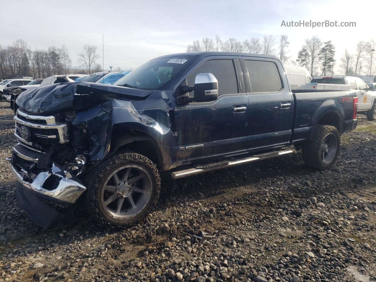 2020 Ford F250 Super Duty Blue vin: 1FT7W2BT9LEC37920