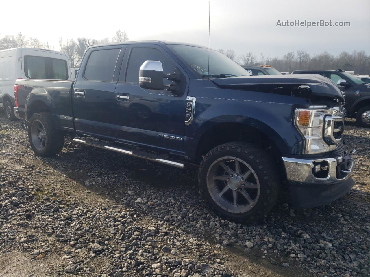 2020 Ford F250 Super Duty Blue vin: 1FT7W2BT9LEC37920