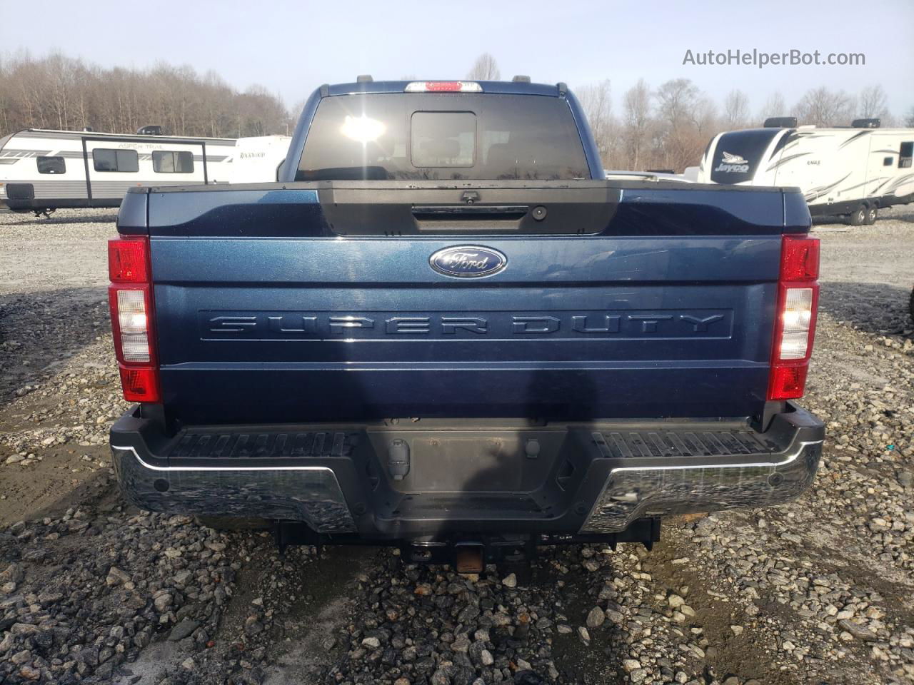 2020 Ford F250 Super Duty Blue vin: 1FT7W2BT9LEC37920