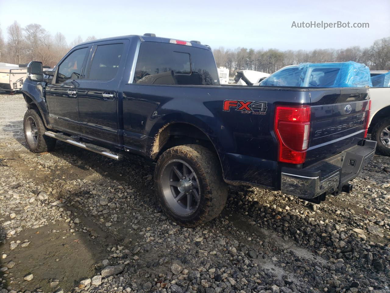 2020 Ford F250 Super Duty Blue vin: 1FT7W2BT9LEC37920