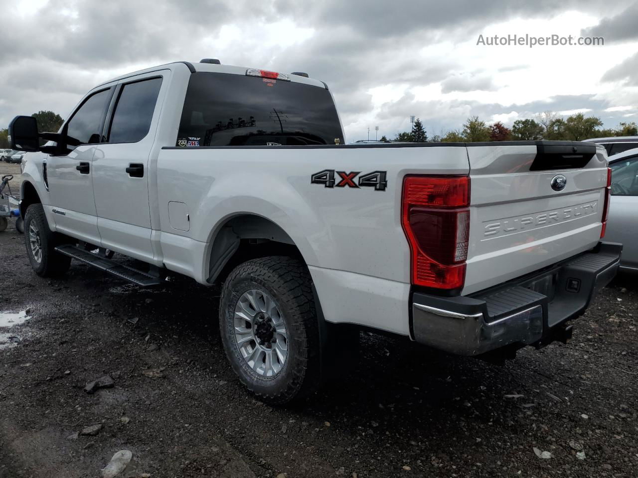 2020 Ford F250 Super Duty White vin: 1FT7W2BT9LEC44527