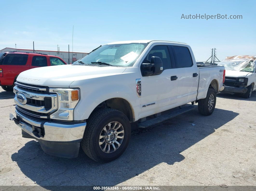 2020 Ford F-250 Xlt White vin: 1FT7W2BT9LEC47380