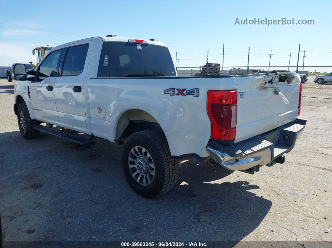 2020 Ford F-250 Xlt White vin: 1FT7W2BT9LEC47380