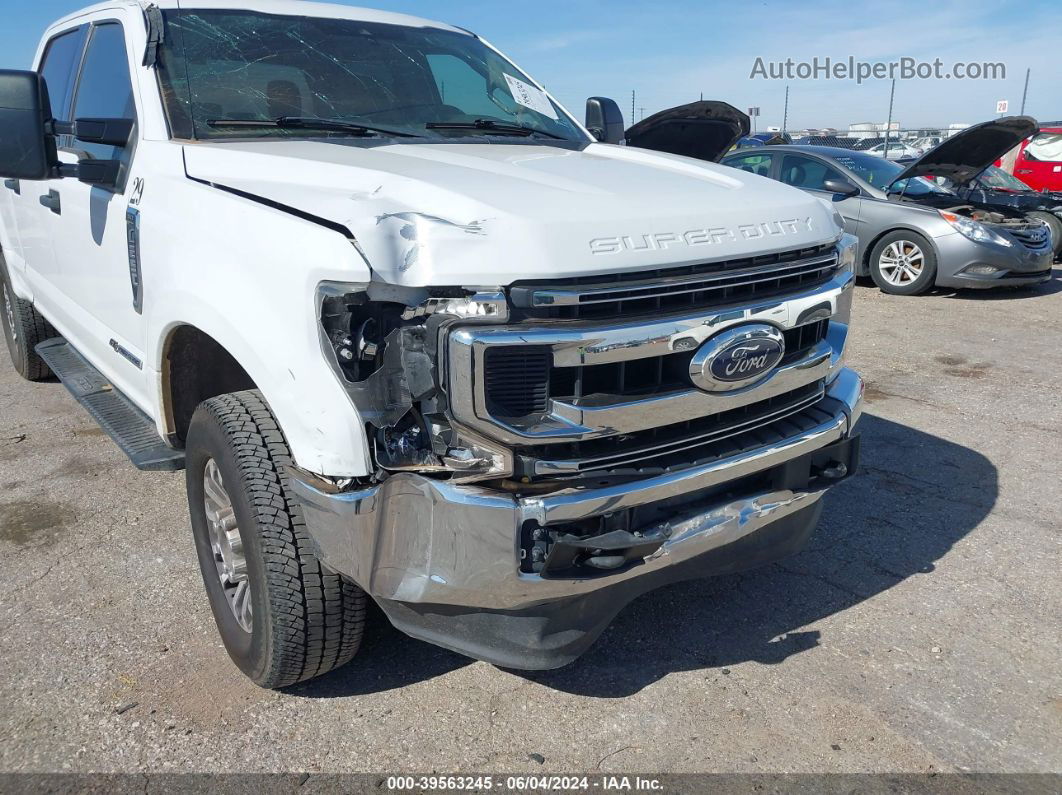 2020 Ford F-250 Xlt White vin: 1FT7W2BT9LEC47380