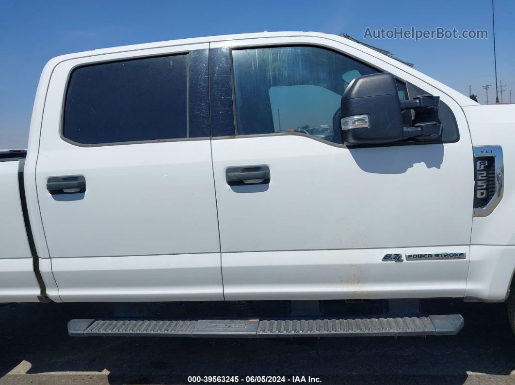 2020 Ford F-250 Xlt White vin: 1FT7W2BT9LEC47380