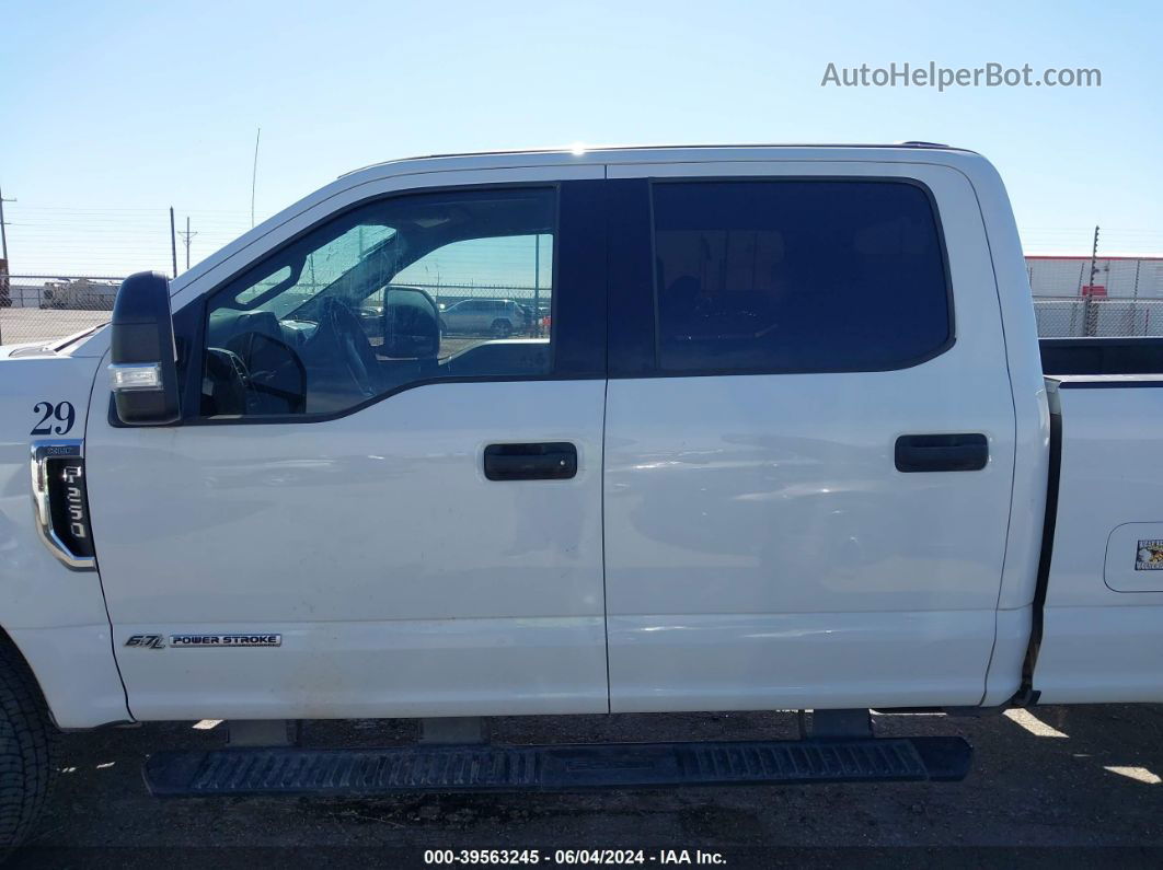 2020 Ford F-250 Xlt White vin: 1FT7W2BT9LEC47380