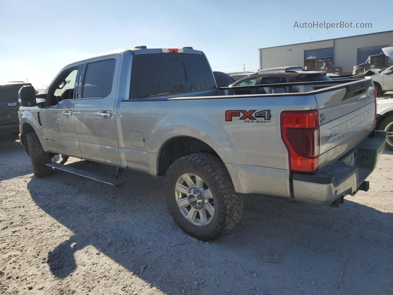 2020 Ford F250 Super Duty Silver vin: 1FT7W2BT9LEC87149