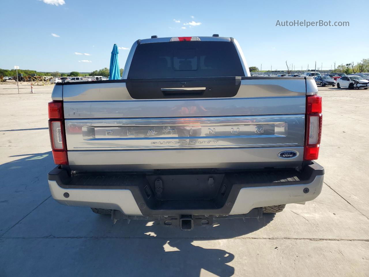 2020 Ford F250 Super Duty Серебряный vin: 1FT7W2BT9LEC87149