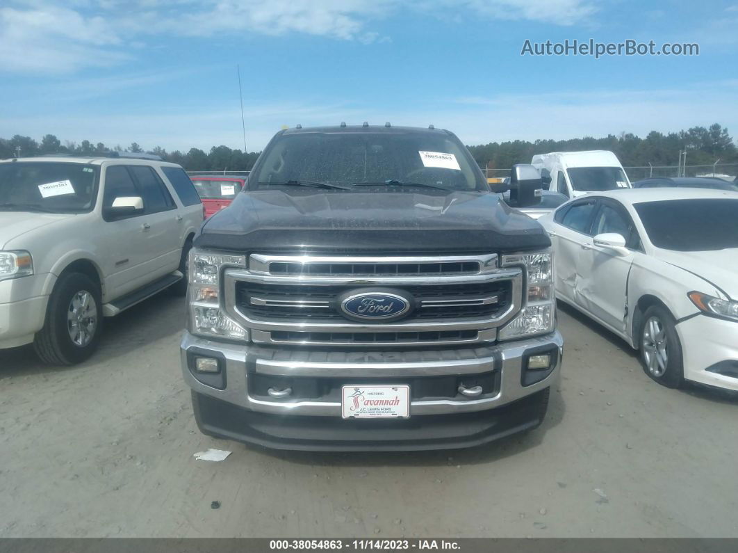 2020 Ford F-250 Lariat Brown vin: 1FT7W2BT9LEC97227