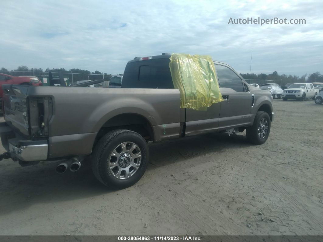 2020 Ford F-250 Lariat Brown vin: 1FT7W2BT9LEC97227