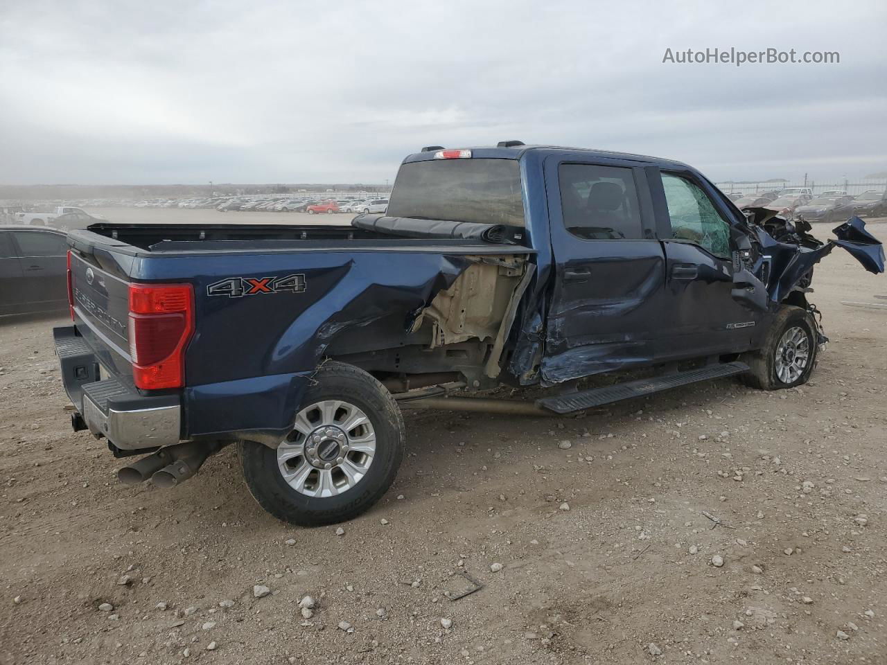 2020 Ford F250 Super Duty Blue vin: 1FT7W2BT9LED41128