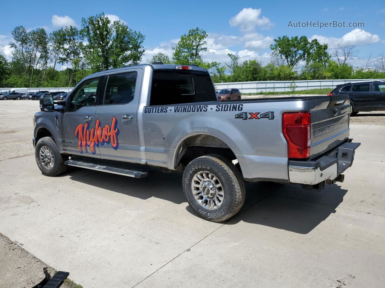 2020 Ford F250 Super Duty Серый vin: 1FT7W2BT9LED53442