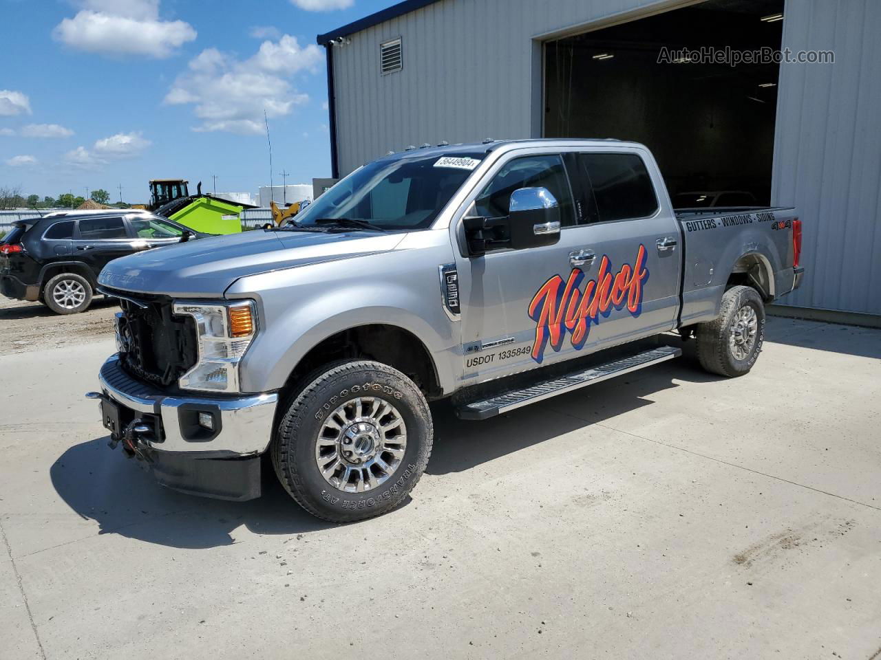 2020 Ford F250 Super Duty Gray vin: 1FT7W2BT9LED53442