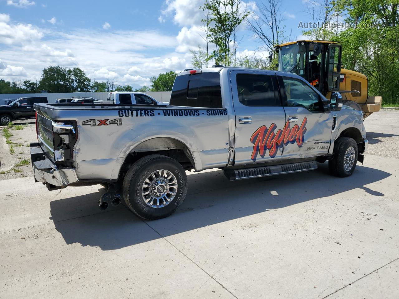 2020 Ford F250 Super Duty Серый vin: 1FT7W2BT9LED53442