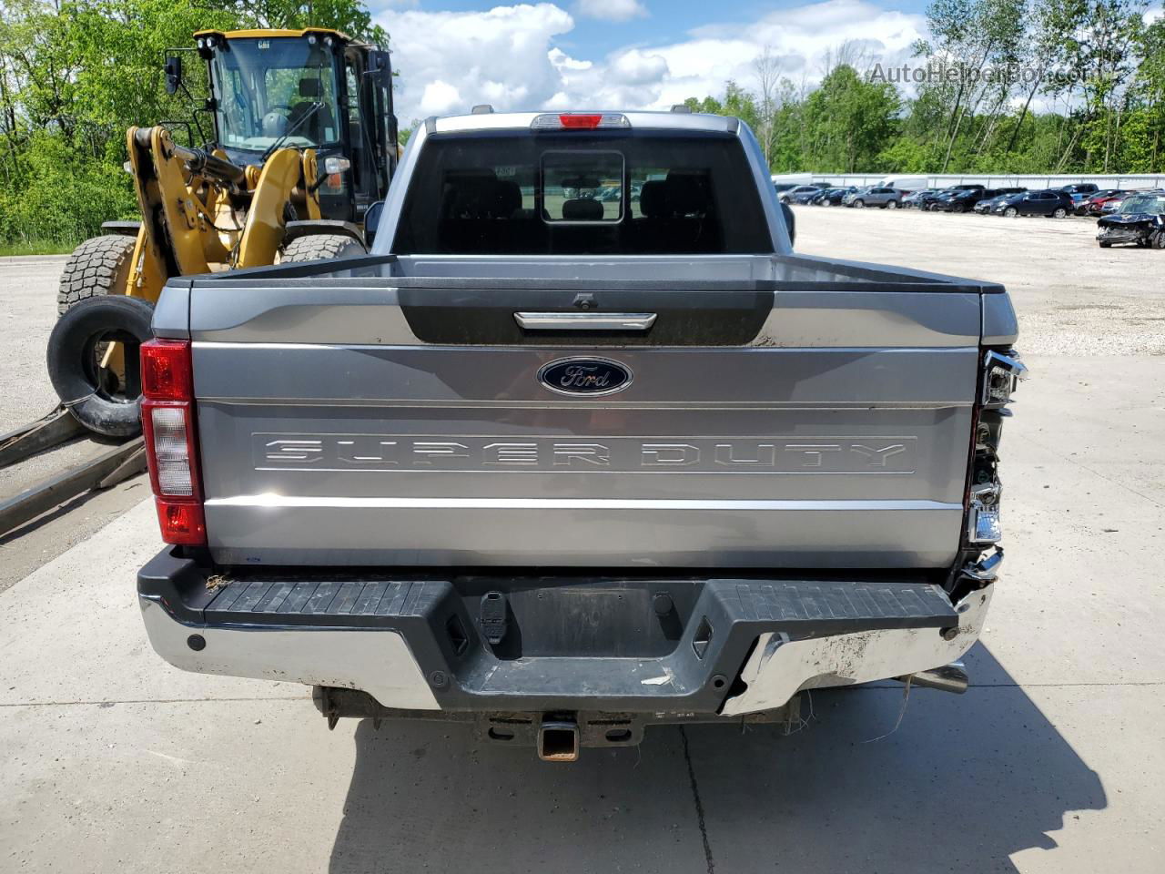 2020 Ford F250 Super Duty Серый vin: 1FT7W2BT9LED53442