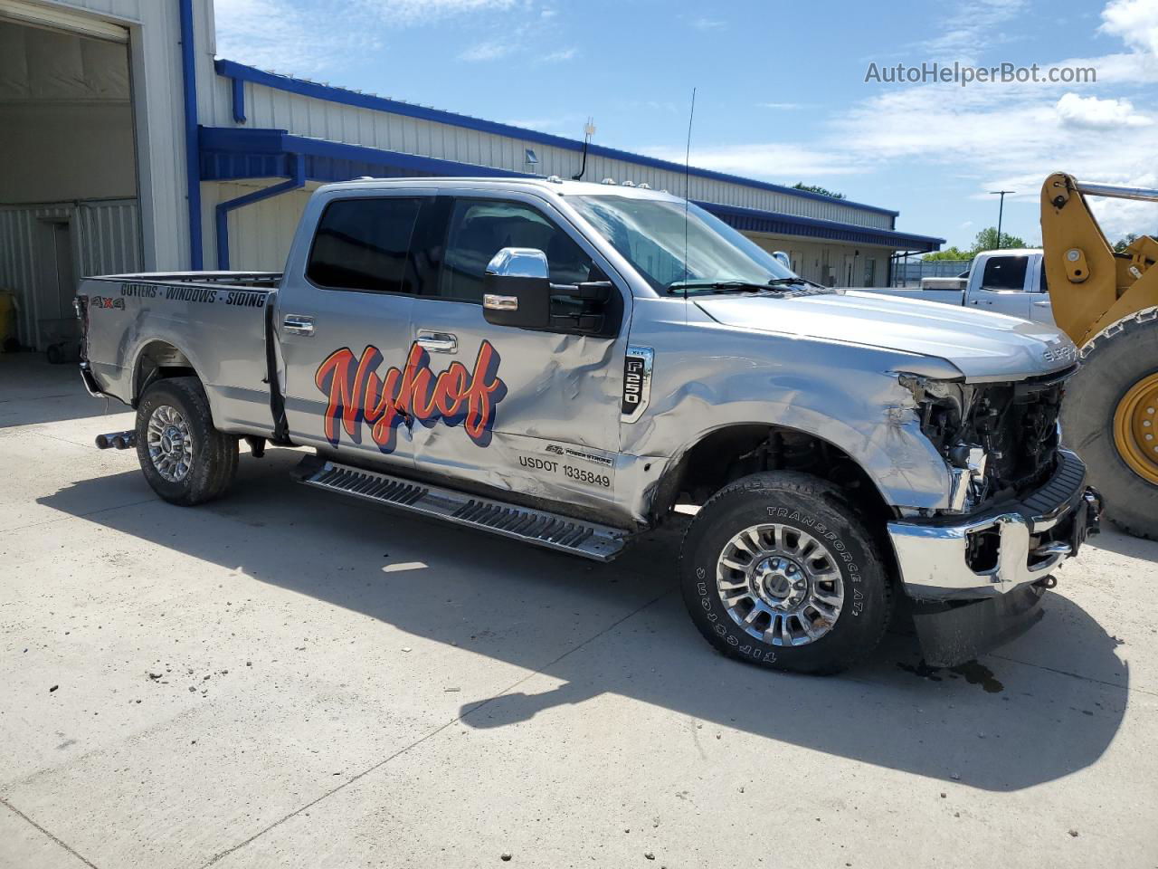 2020 Ford F250 Super Duty Серый vin: 1FT7W2BT9LED53442