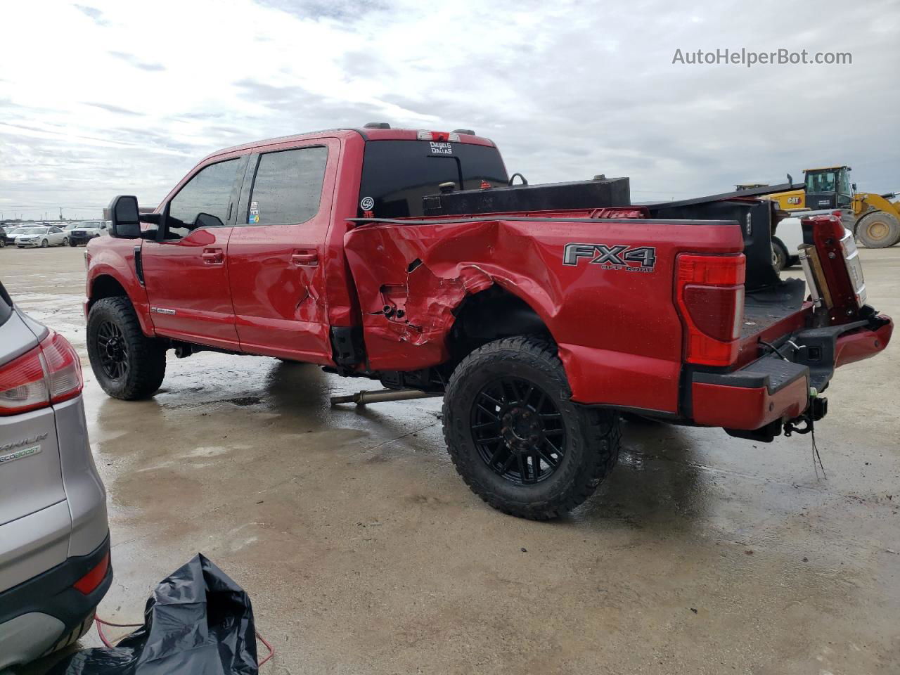 2020 Ford F250 Super Duty Red vin: 1FT7W2BT9LEE94690