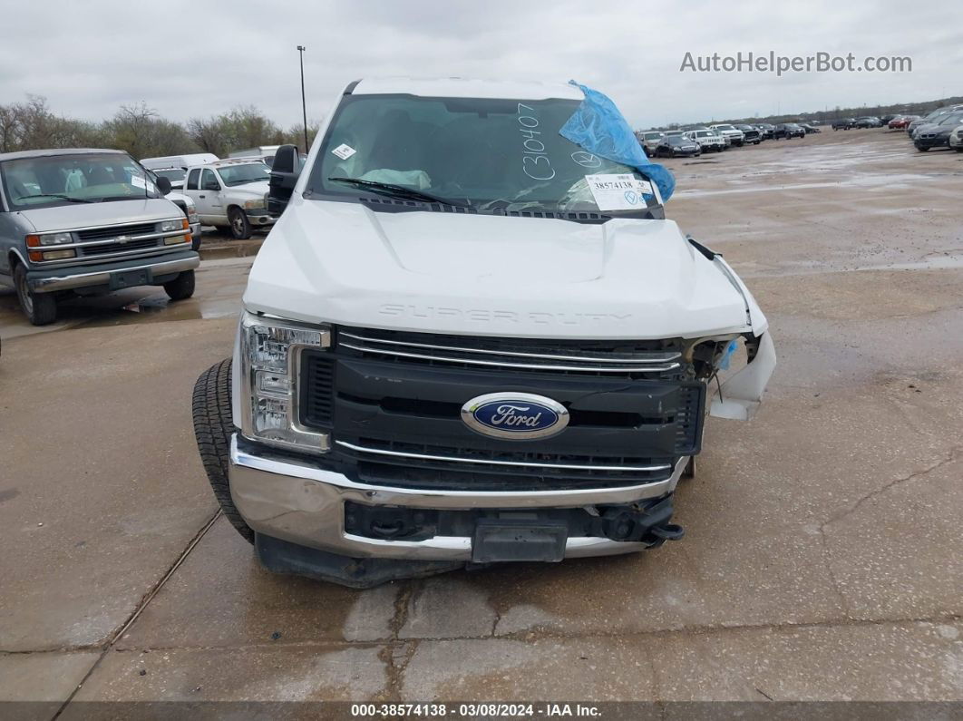 2018 Ford F-250 Xl White vin: 1FT7W2BTXJEB63307