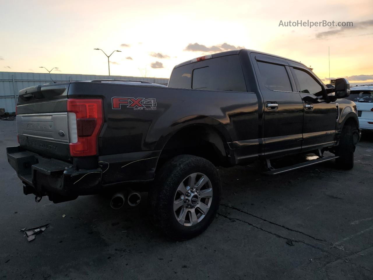 2018 Ford F250 Super Duty Черный vin: 1FT7W2BTXJEC15065