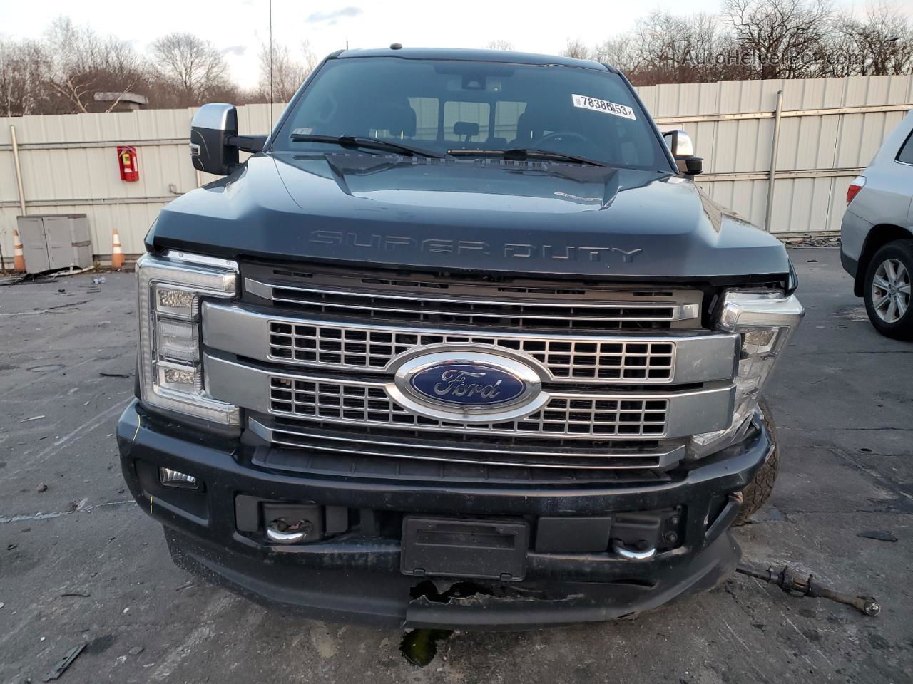 2018 Ford F250 Super Duty Черный vin: 1FT7W2BTXJEC15065