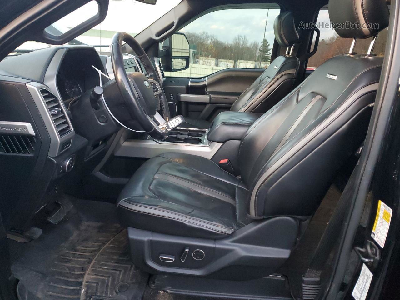 2018 Ford F250 Super Duty Черный vin: 1FT7W2BTXJEC15065