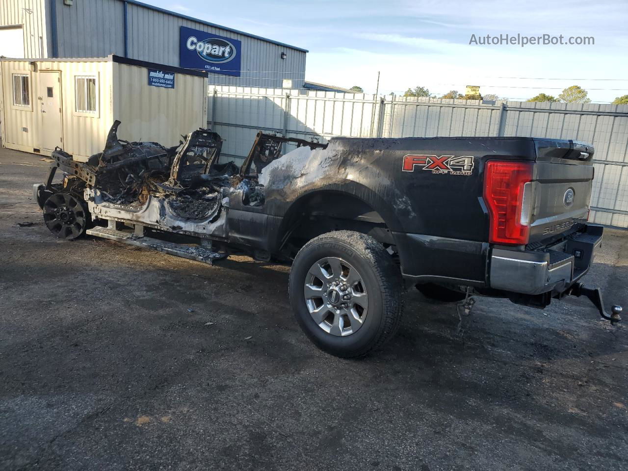 2018 Ford F250 Super Duty Burn vin: 1FT7W2BTXJEC16961