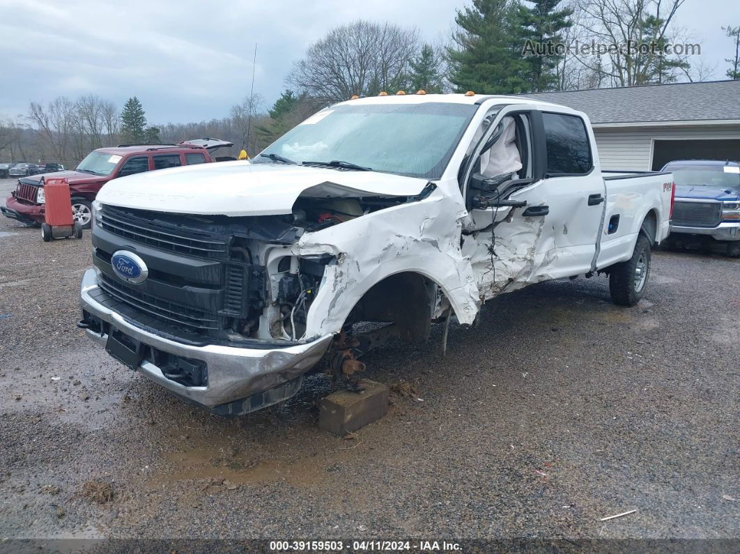 2018 Ford F-250 Xl White vin: 1FT7W2BTXJEC66551