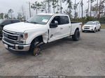 2020 Ford F-250 Lariat White vin: 1FT7W2BTXLEC17191