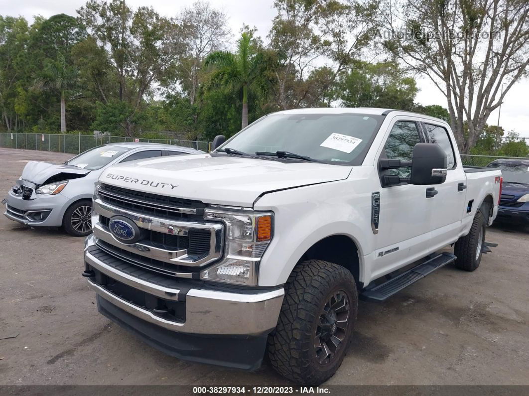 2020 Ford F-250 Xlt White vin: 1FT7W2BTXLEC23346