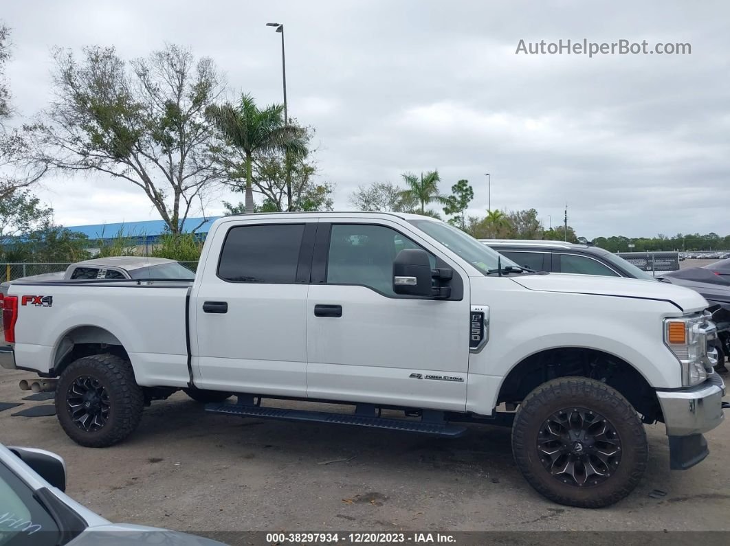 2020 Ford F-250 Xlt White vin: 1FT7W2BTXLEC23346