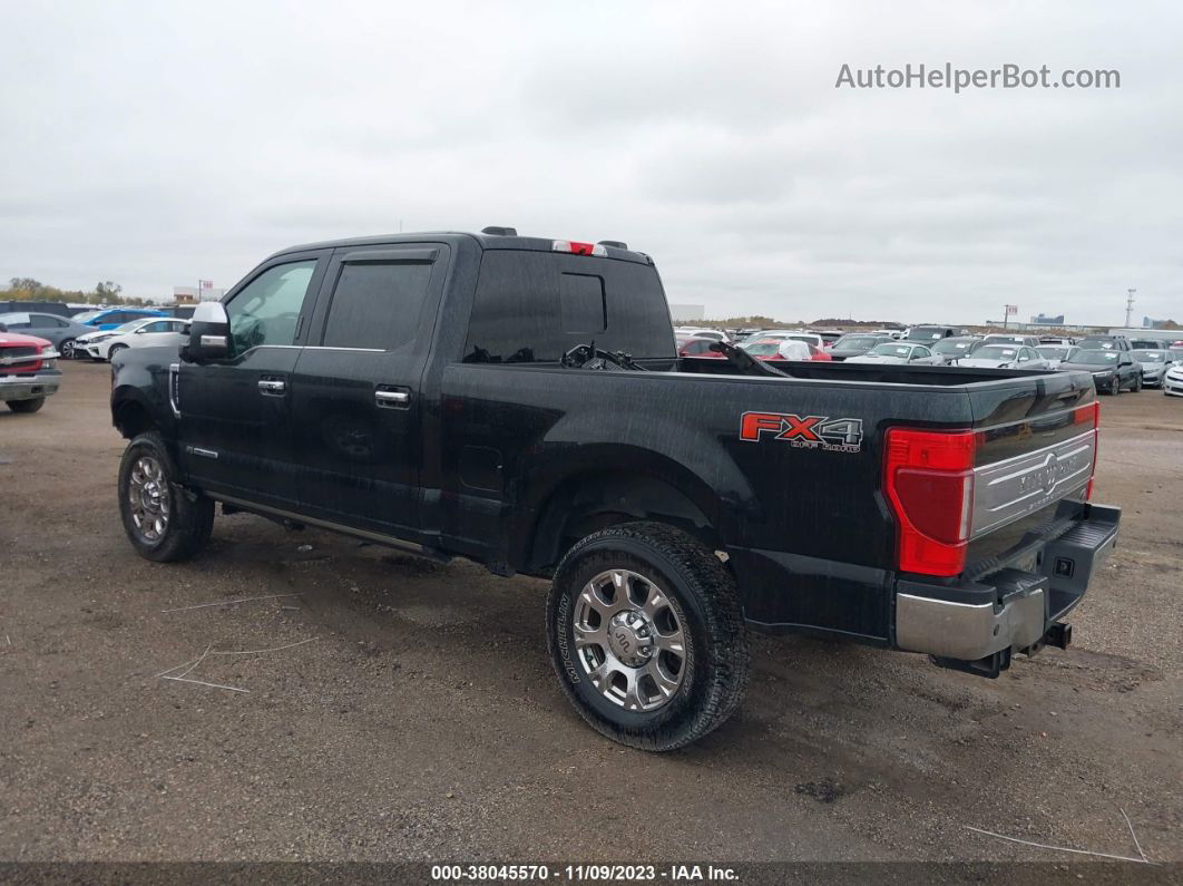 2020 Ford F-250 King Ranch Black vin: 1FT7W2BTXLED01043