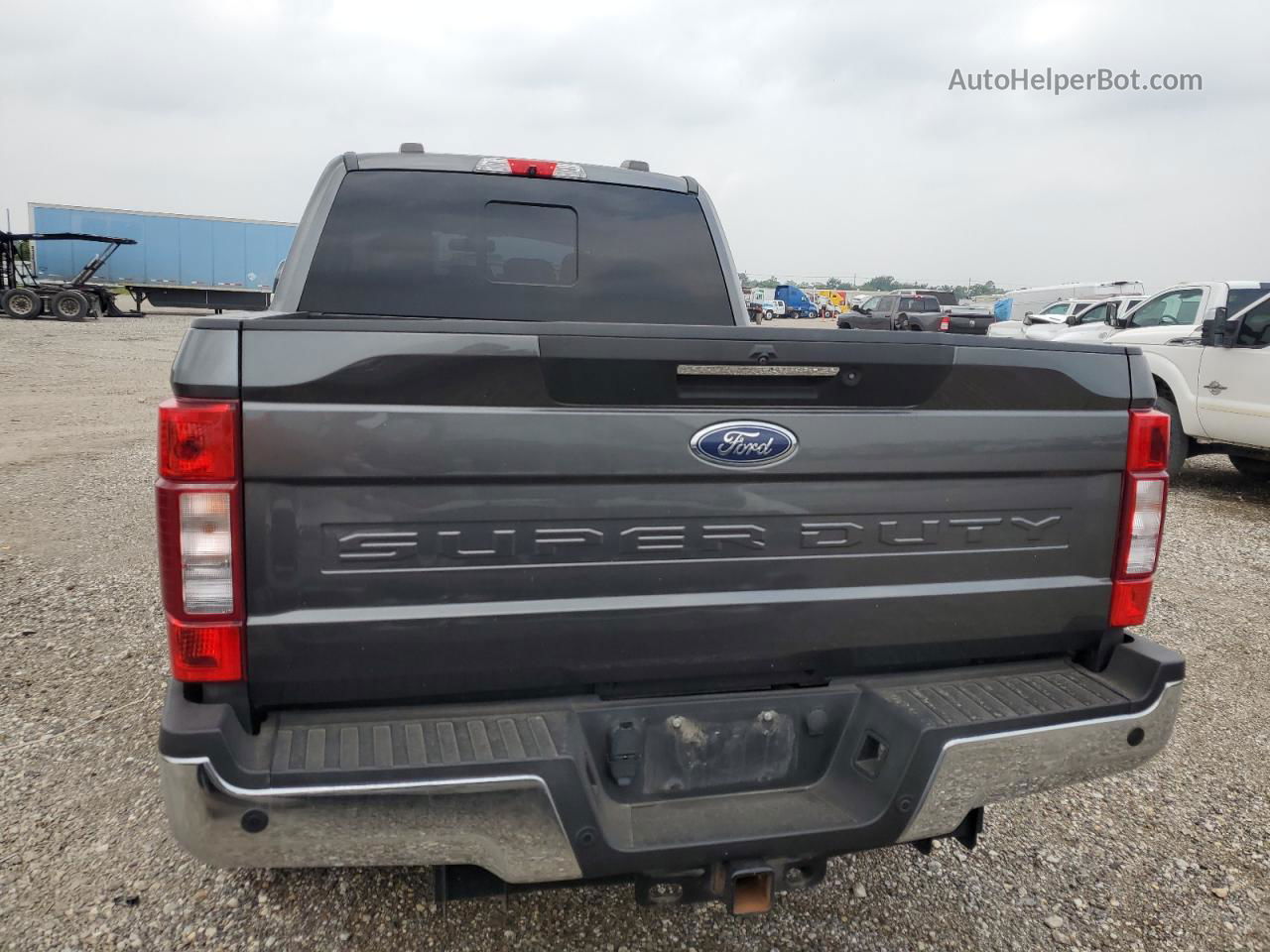 2020 Ford F250 Super Duty Gray vin: 1FT7W2BTXLEE05631