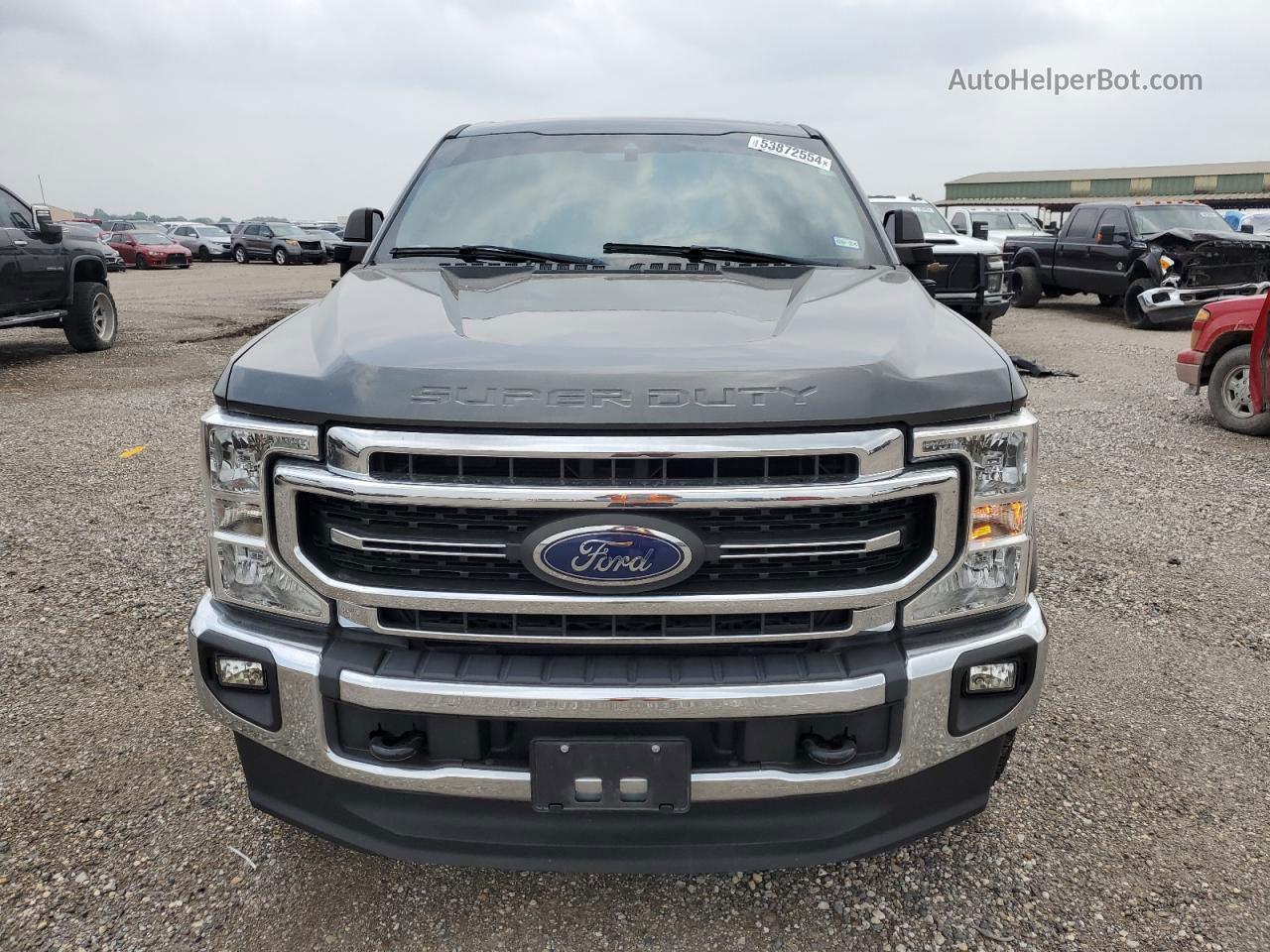 2020 Ford F250 Super Duty Gray vin: 1FT7W2BTXLEE05631