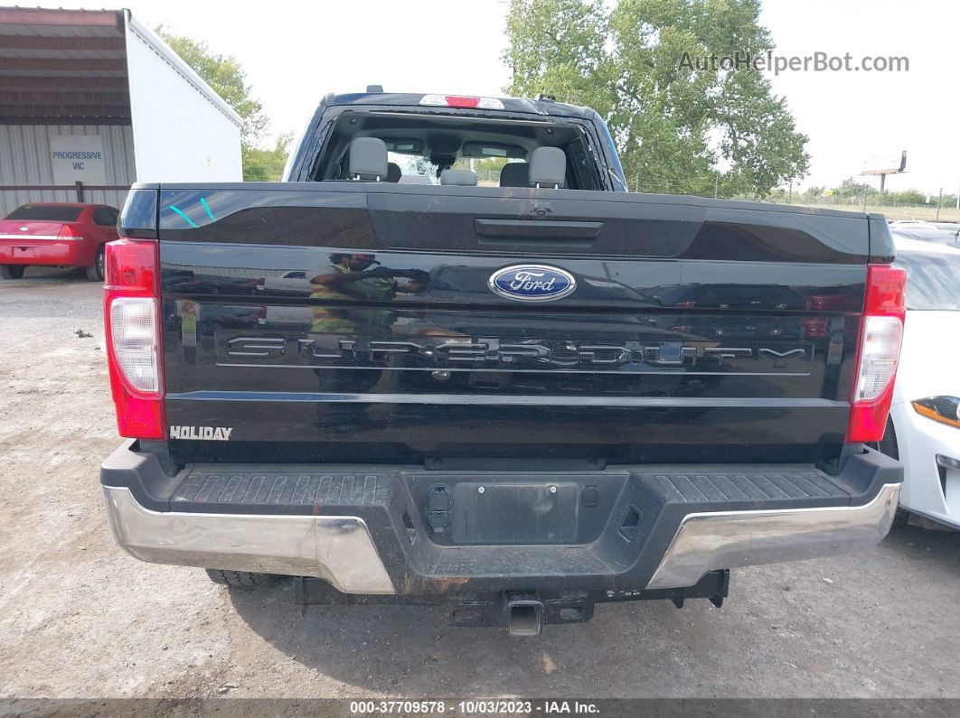 2020 Ford F-250 Xl Black vin: 1FT7W2BTXLEE95069