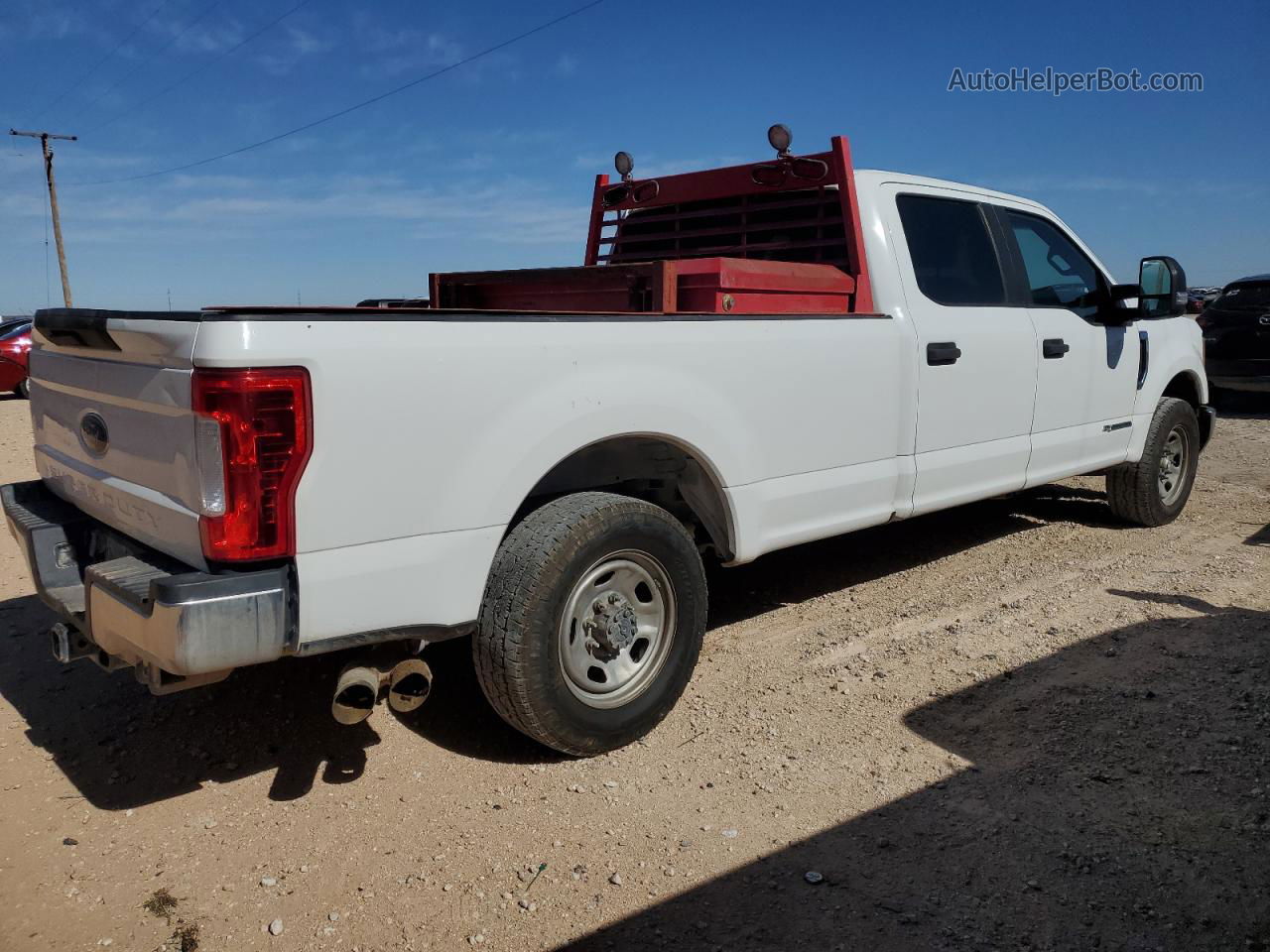 2017 Ford F350 Super Duty White vin: 1FT7W3ATXHED72452