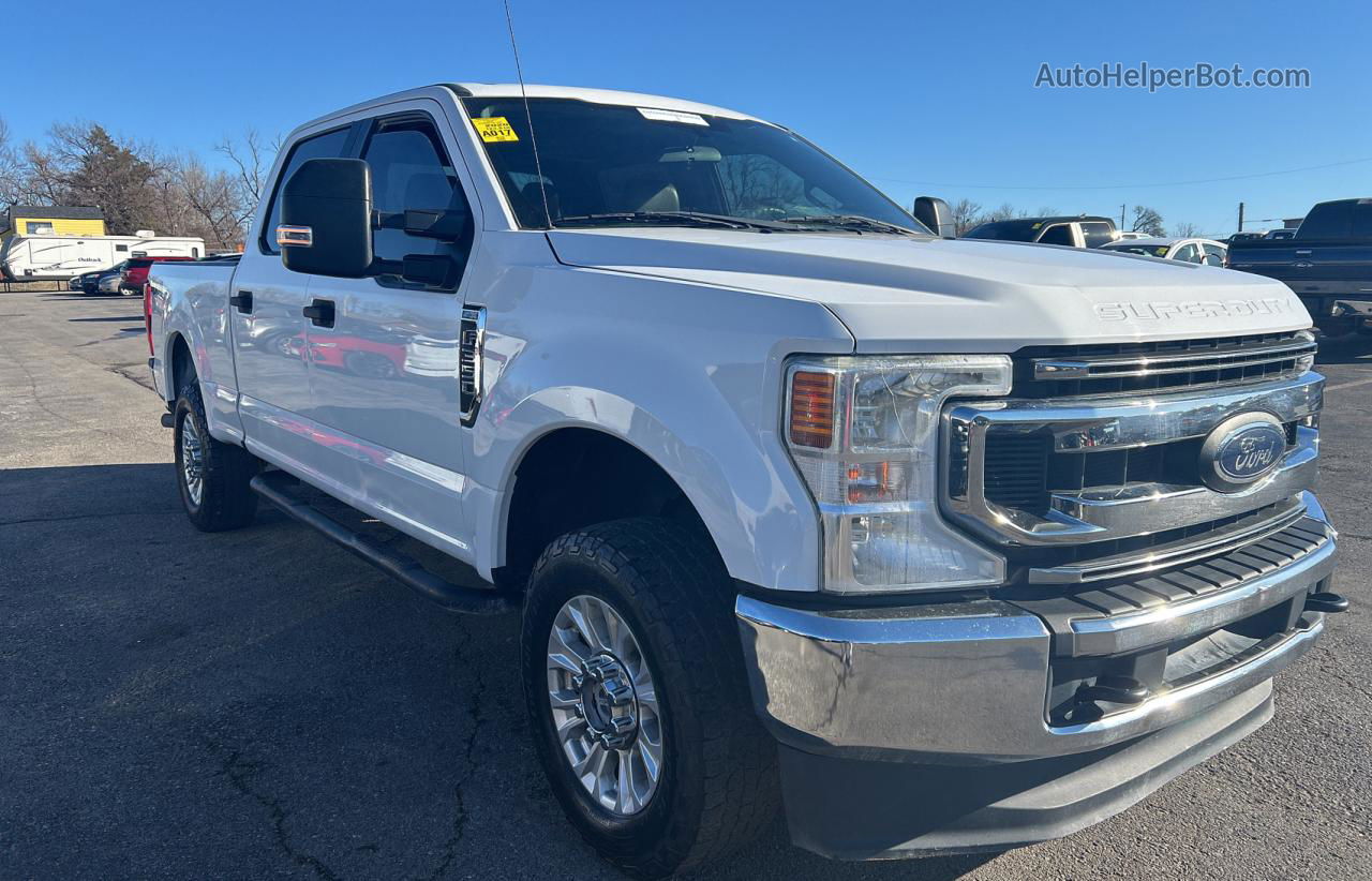 2020 Ford F350 Super Duty White vin: 1FT7W3B61LED06552