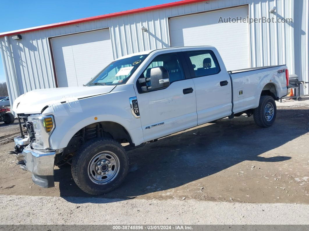 2019 Ford F-350 Xl White vin: 1FT7W3BT7KED68056