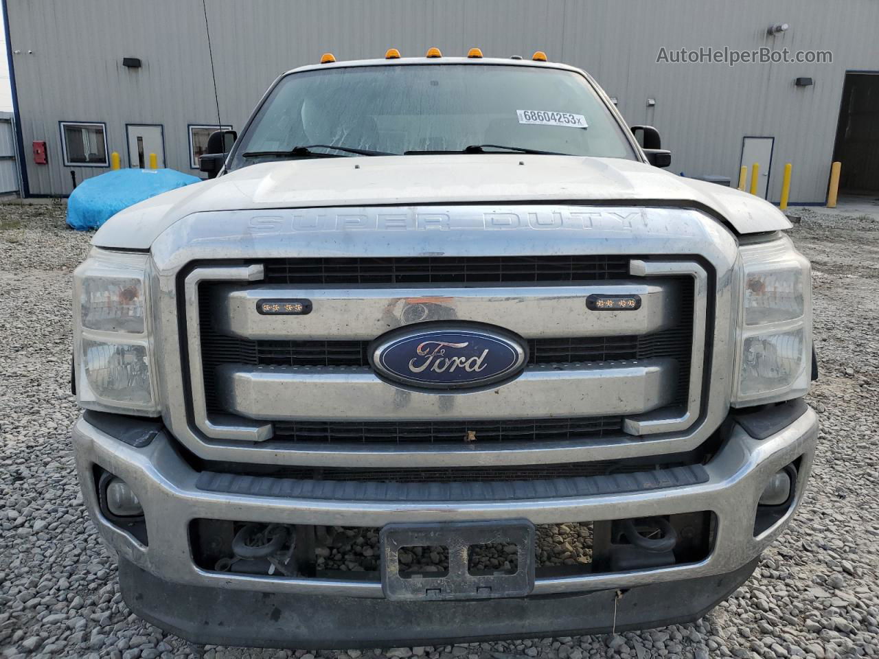 2016 Ford F350 Super Duty White vin: 1FT7W3BT8GED33744