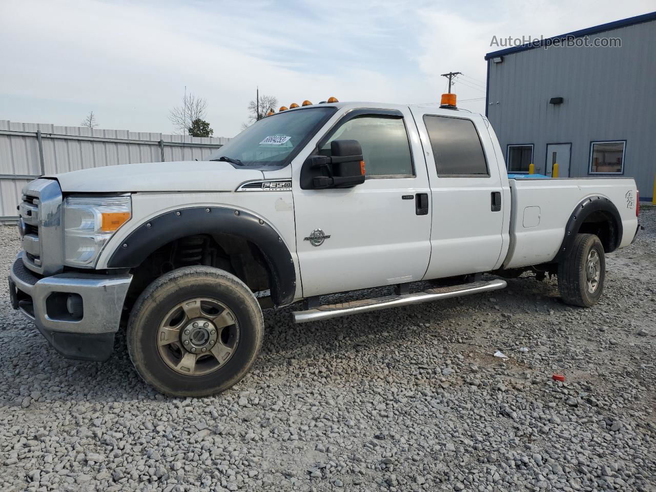 2016 Ford F350 Super Duty White vin: 1FT7W3BT8GED33744