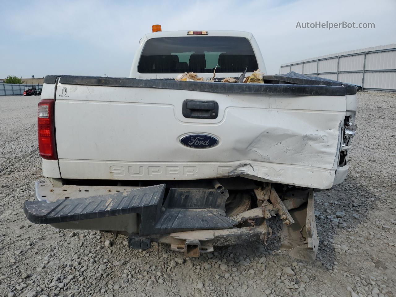 2016 Ford F350 Super Duty White vin: 1FT7W3BT8GED33744